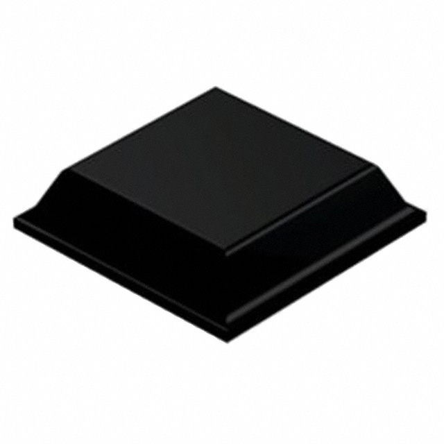 3M Bumpons SJ-5008 vierkant 12.7mm/3.1mm, zwart, 3000 stuks per doos